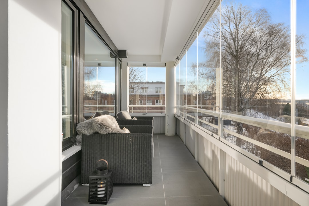 Photo balkon w bloku