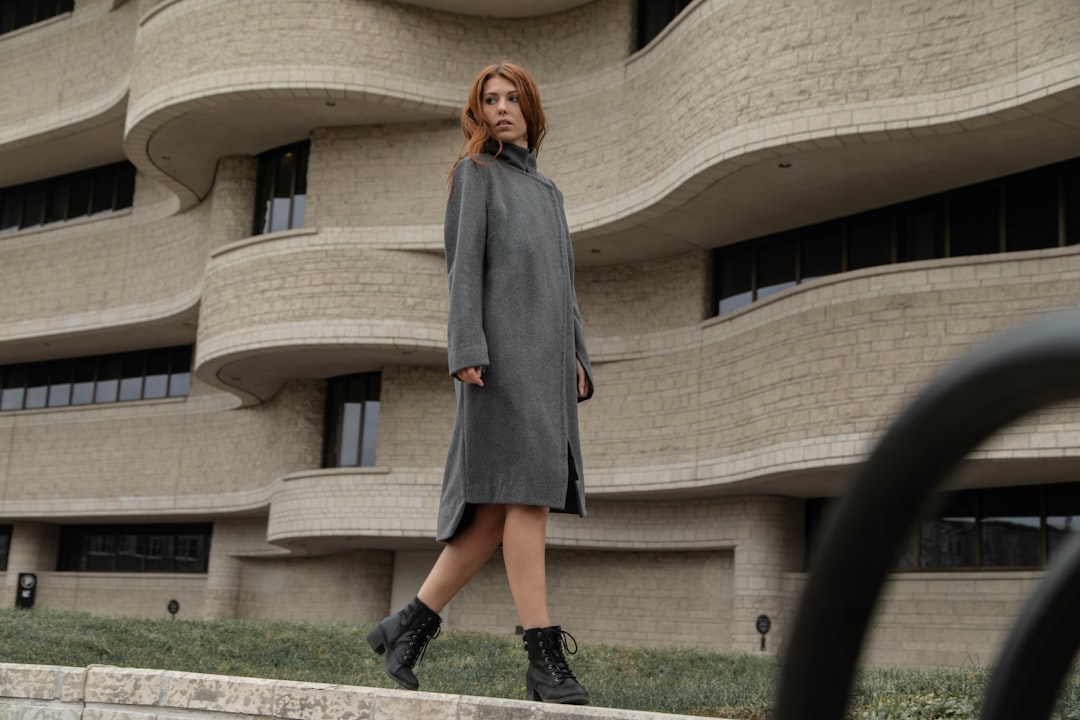 Photo knee-length dress